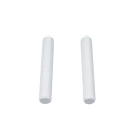 Customized White Screw Cap Metal Aluminum Cigar Tube With Inner Thread